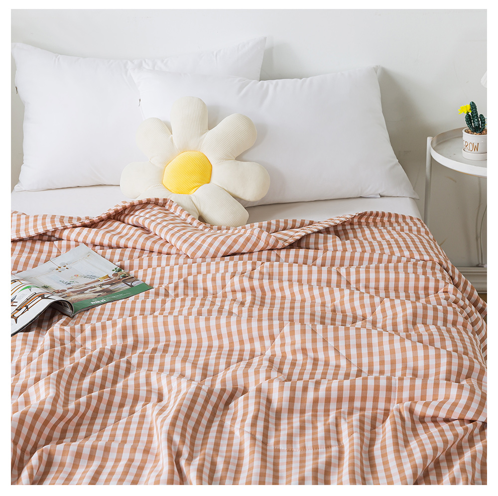 MIGRATORY 媚格德莉 - 兒童竹纖維抑菌可水洗四季蓋被/涼被-日式格調-粉 (100x120cm)