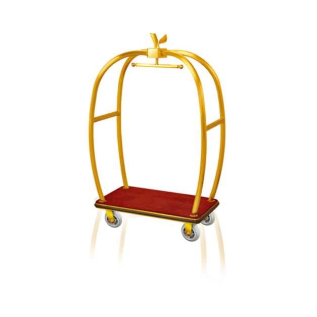 NF13蘋果金頂行李車(鈦金)