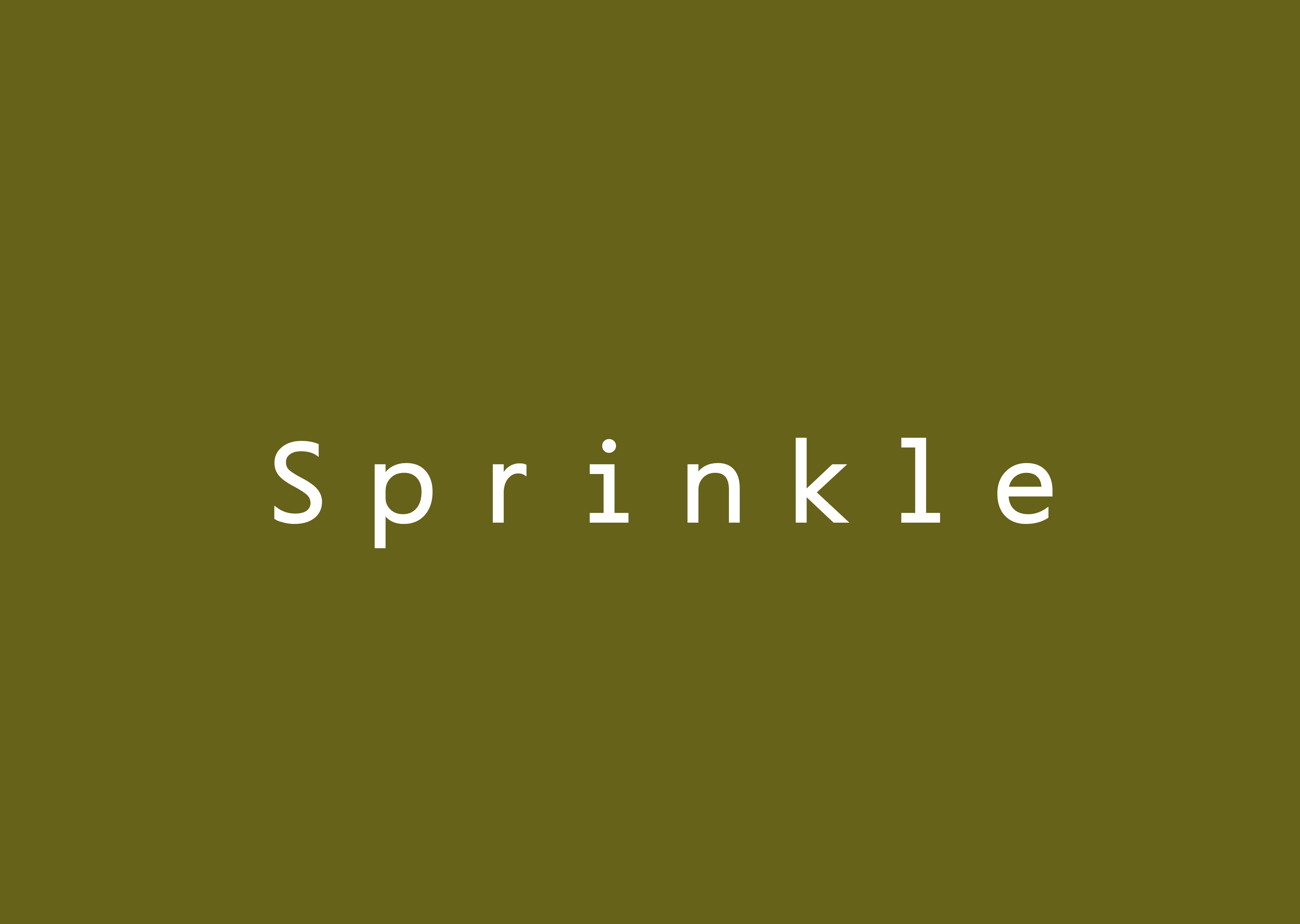 Sprinkle Town
