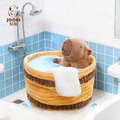 【JOOKI 捉趣】精品娃娃玩偶 泡澡水豚 (16cm) 贈品牌束口袋