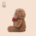 【JOOKI 捉趣】精品娃娃玩偶 玫瑰小熊 (28.5cm) 贈品牌束口袋_7