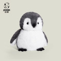 【JOOKI 捉趣】精品娃娃玩偶 卡特企鵝 - 煙灰色全身 (20cm) 贈品牌束口袋_1