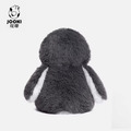 【JOOKI 捉趣】精品娃娃玩偶 卡特企鵝 - 煙灰色全身 (20cm) 贈品牌束口袋_4