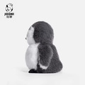 【JOOKI 捉趣】精品娃娃玩偶 卡特企鵝 - 煙灰色全身 (20cm) 贈品牌束口袋_5
