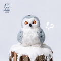 【JOOKI 捉趣】精品娃娃玩偶 秘境奇羽系列-雪鴞 (約15cm) 贈品牌束口袋_7