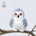 【JOOKI 捉趣】精品娃娃玩偶 秘境奇羽系列-雪鴞 (約15cm) 贈品牌束口袋_8