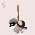 【JOOKI 捉趣】精品娃娃玩偶 大山雀/八哥/棕背伯勞鳥吊飾 (11cm) 贈品牌束口袋_6