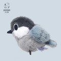 【JOOKI 捉趣】精品娃娃玩偶 大山雀/八哥/棕背伯勞鳥 (11cm) 贈品牌束口袋_4