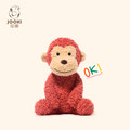 【JOOKI 捉趣】精品娃娃玩偶 BUDDY羊/BUDDY猴子 (30cm) 贈品牌束口袋_5