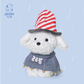 【JOOKI 捉趣】精品娃娃玩偶 雨衣系列-校狗維特 (30cm) 贈品牌束口袋_7