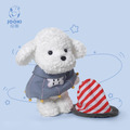 【JOOKI 捉趣】精品娃娃玩偶 雨衣系列-校狗維特 (30cm) 贈品牌束口袋_12