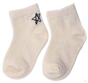 星星幼童短襪(黃/白/藍/粉/灰)4-10歲