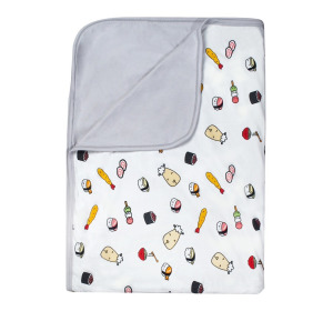 【Isetan聯名限定款】壽司雙層被毯0-36m