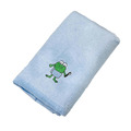 成人浴巾-蛙爸比(藍)