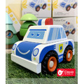 歡樂拼裝警車｜classic world客來喜經典木玩