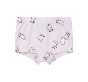 淡紫色大頭羊女童四角內褲【單件】