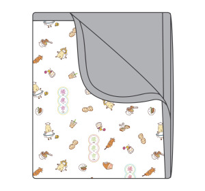 【台灣限定】迺夜市雙層被毯4Y