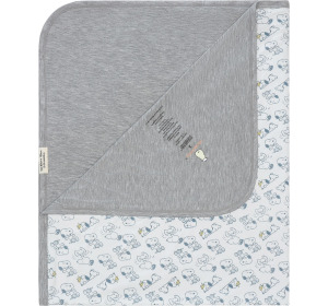 【史努比x抱抱羊】雙層被毯(滿版/腳印)0-36m