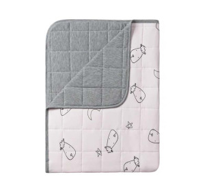 甜夢四季舒眠被 成人160cm x 210cm (粉/藍/黃/灰)