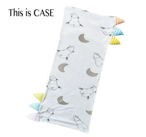 月亮羊安撫抱枕替換套L   (白/灰)