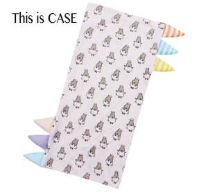 小羊樂園安撫抱枕替換套S（粉/藍/黃/白/灰）