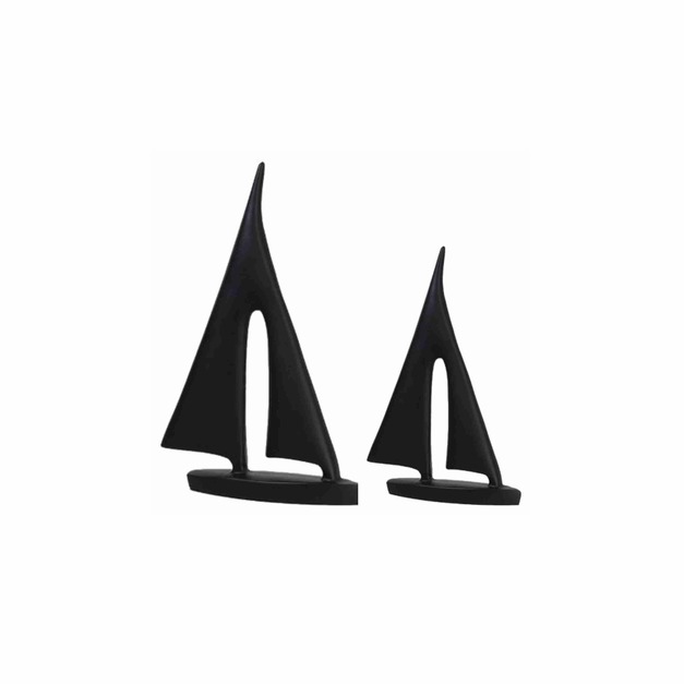 黑色帆船(大/小)