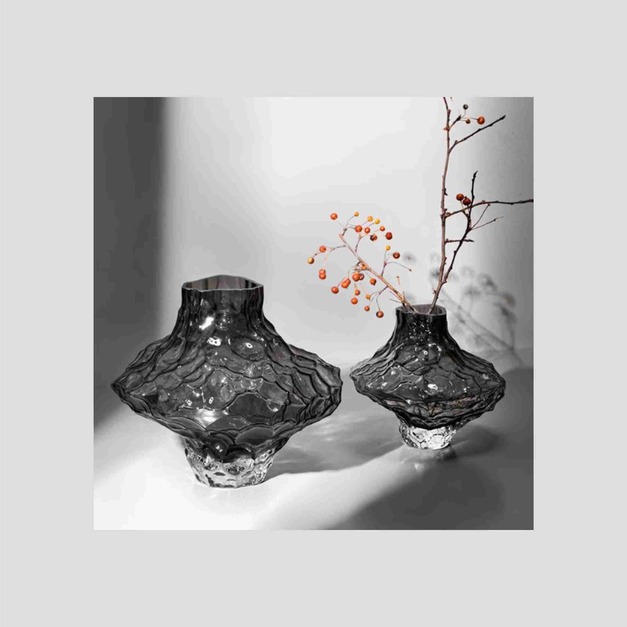 煙灰峽谷花瓶(大+小)