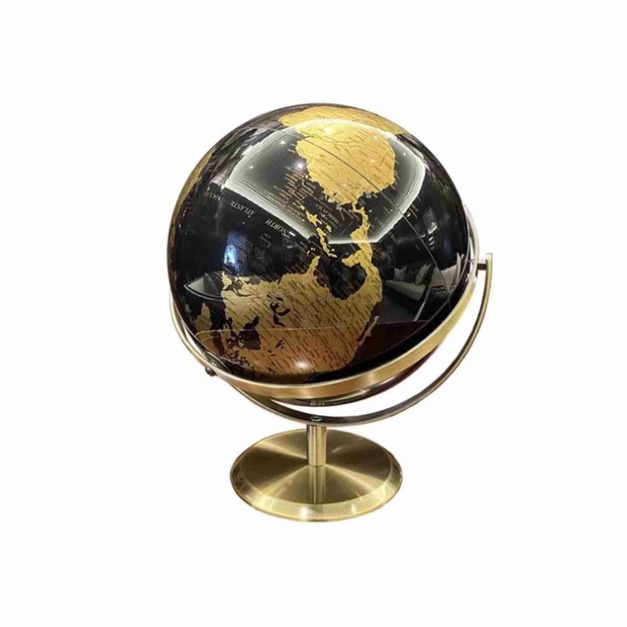 黑金地球儀