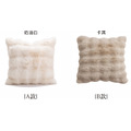 格子絨毛抱枕_1