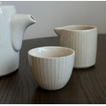 米白色簡約茶具組(茶壺+茶杯x2)_2