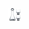 煙灰色玻璃醒酒水具組