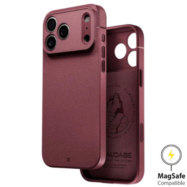 SHEATH iPhone 17 Pro/17 Pro Max MagSafe 經典防摔磁吸保護殼 岩石紅