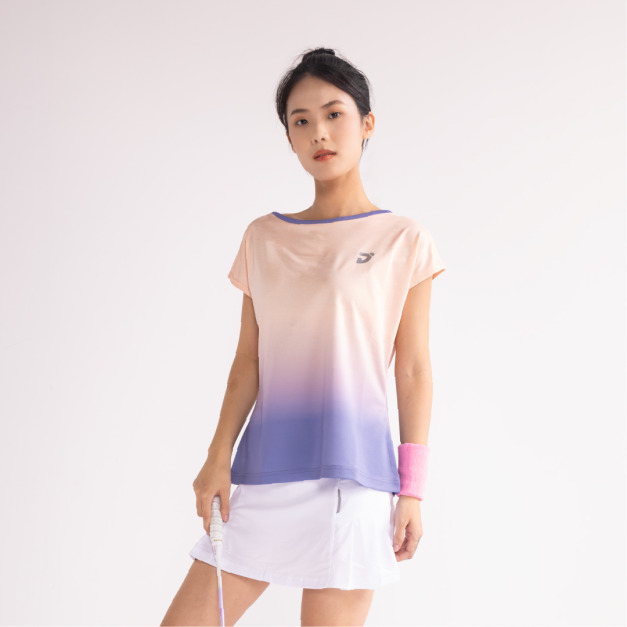 漸層機能訓練TEE-粉紫(女版)