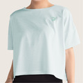 運動寬版落肩短版TEE-湖水綠(女版)_1