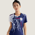 韓版抓痕競技衫-藍白(女版)