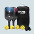【入門】VELKOS 星際 STARFIELD 匹克球拍 雙拍套組 (球拍*2+匹克球*4+收納包*1+握把皮*2)