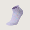 運動機能透氣短筒襪-紫 M(22~25cm)