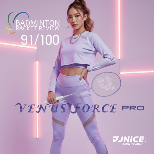 【選手級】【一年保固】威芙PRO / VENUS FORCE PRO 羽球拍 (5U)