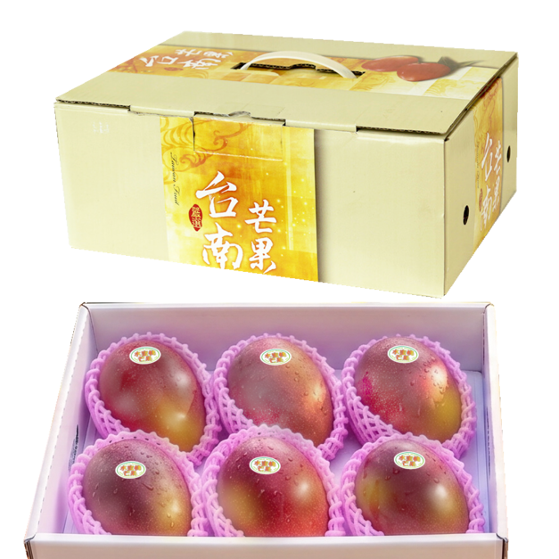 ▉銷售中 ▉ &mdash;2026【水蜜桃芒果禮盒】 5-6顆 5斤 "2盒出貨"