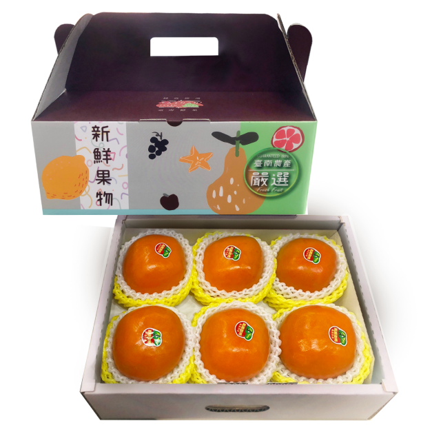 ▉銷售中▉ —【甜柿子】 6顆入 	 小巧精緻禮盒