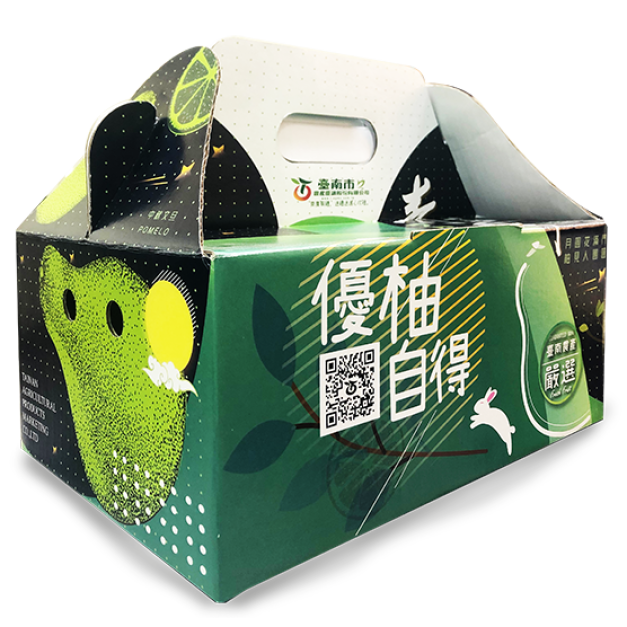 ▉已完售 ▉ —【柚】台南麻豆老欉純柚禮盒*5顆入+蜂蜜柚子茶醬