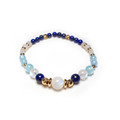 希臘愛琴海 | A28月光石青金石海藍寶手鍊_1