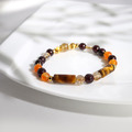 漢宮春曉 | A21鈦晶石榴石橘色瑪瑙手鍊_4