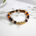 漢宮春曉 | A21鈦晶石榴石橘色瑪瑙手鍊