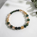 托斯卡尼鄉村 | A29鈦晶水草瑪瑙手鍊
