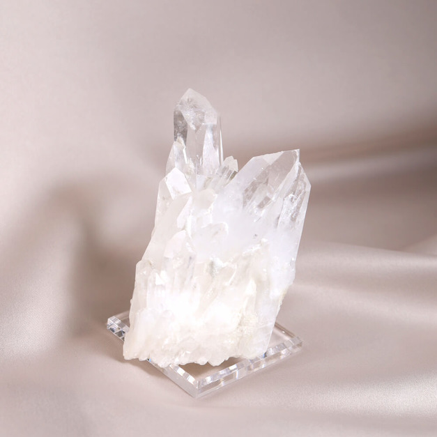 頂級白水晶簇 | 長8cm