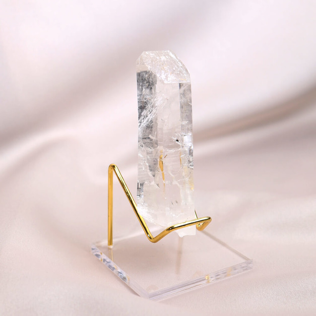 全能之塔 | 稀有溶蝕白水晶柱 高10cm
