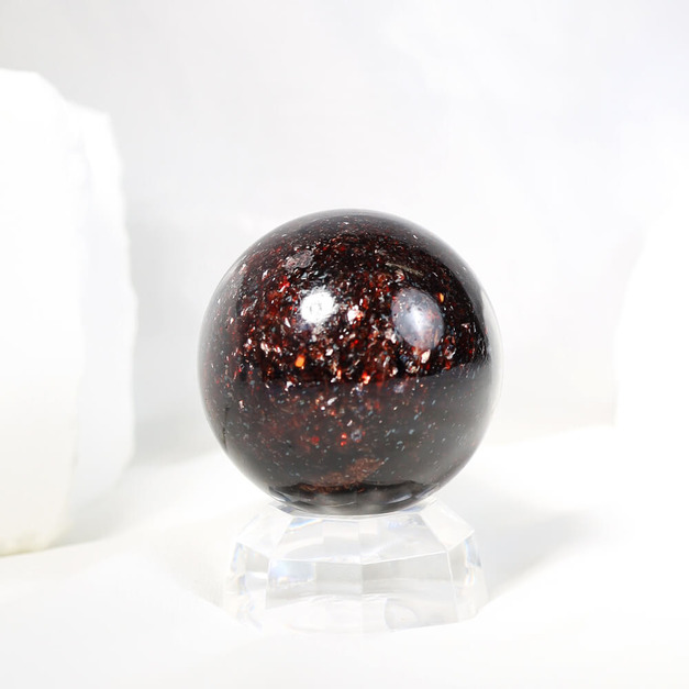健康守護 | 石榴石雲母球 (特殊) 5.5cm