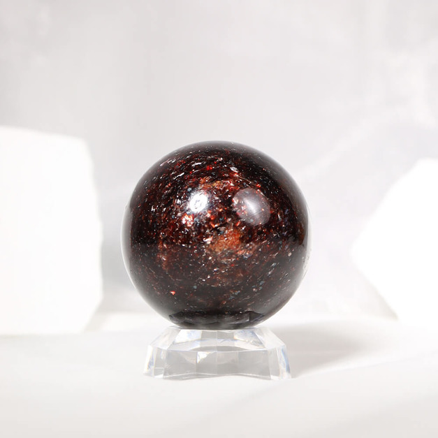 健康守護 | 石榴石雲母球 (特殊) 6.1cm