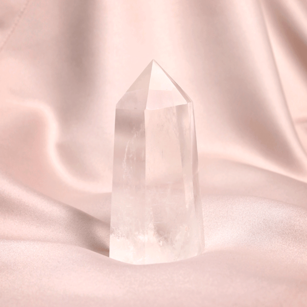 全能之塔 | 頂級白水晶柱 高10cm